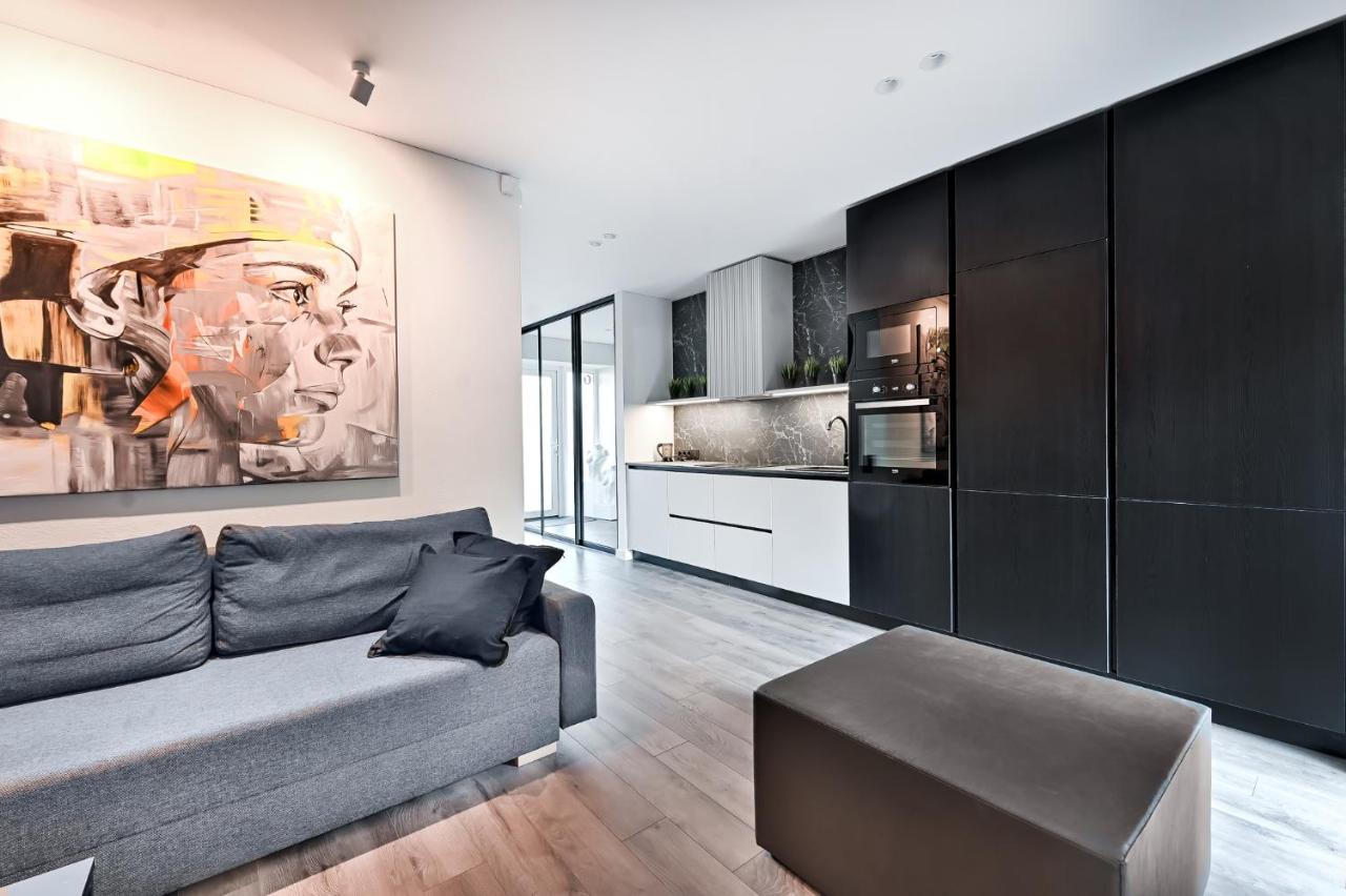 카우나스 Jacuzzi Cinema Loft 아파트 외부 사진